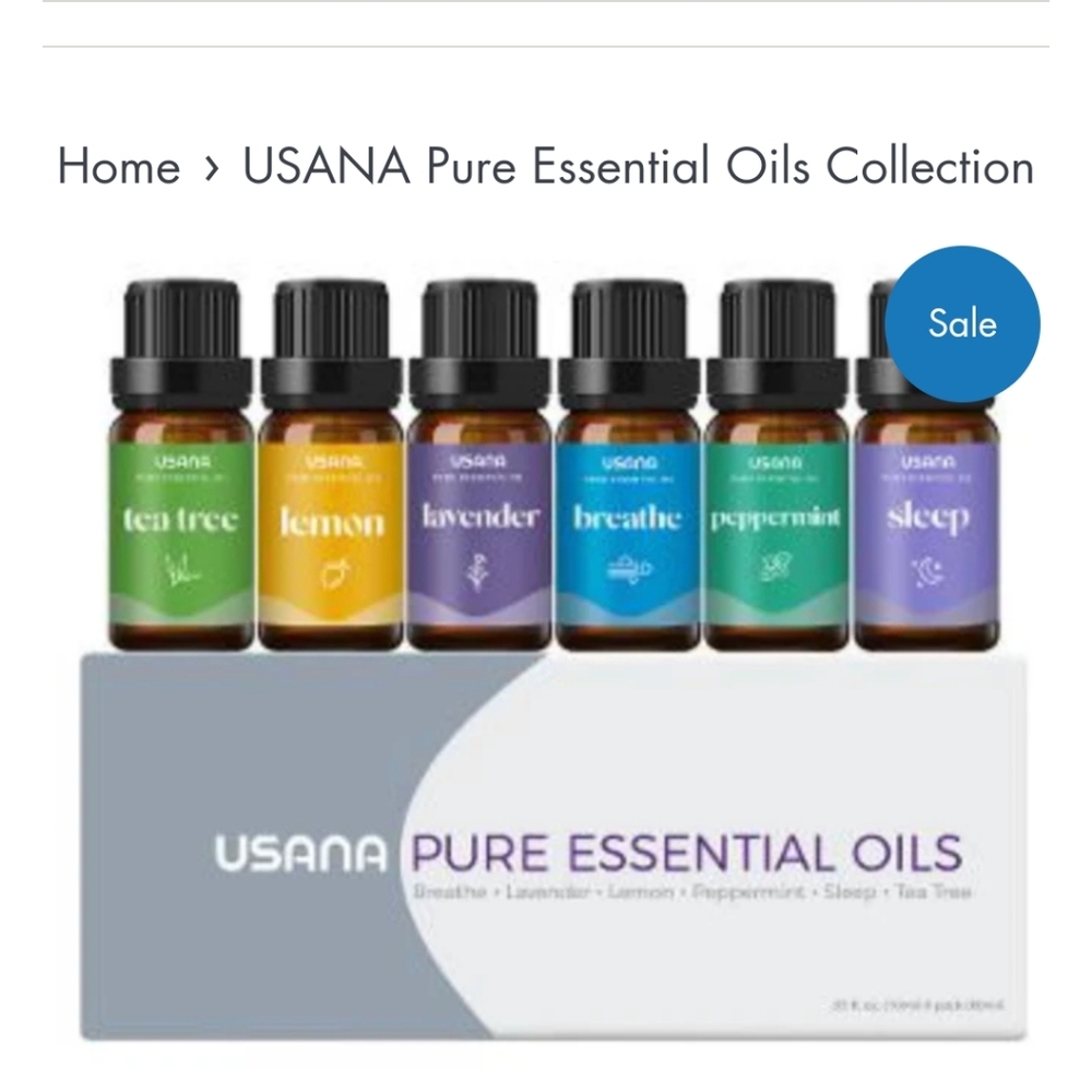 USANA pure essential oils pack